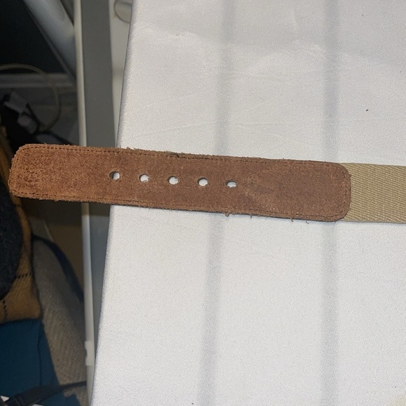 Vintage Dooney & Bourke Men's Brown and Tan Belt XS GUC - Picture 5 of 7